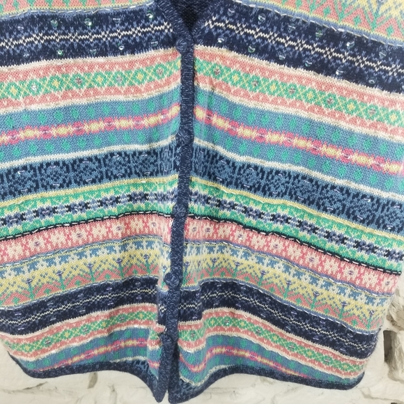 Napa Valley Womens Plus Size 3X Beaded Cardigan Sw - Picture 3 of 7